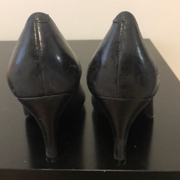Guess crystal Bow black leather heel - Picture 3 of 8